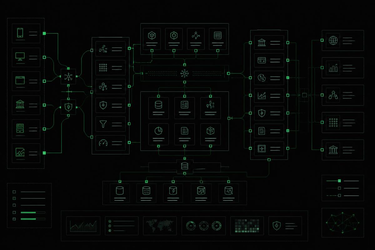 Tracepipe data flow diagram for Financial workflows